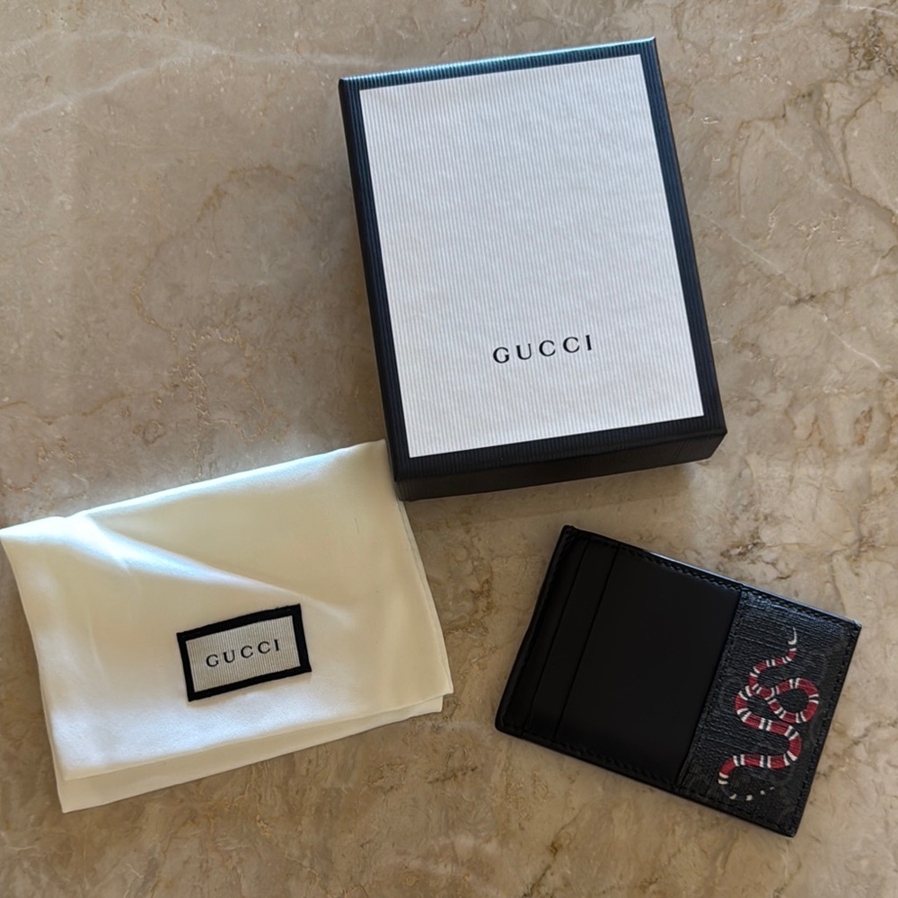 Gucci Card Holder Snake